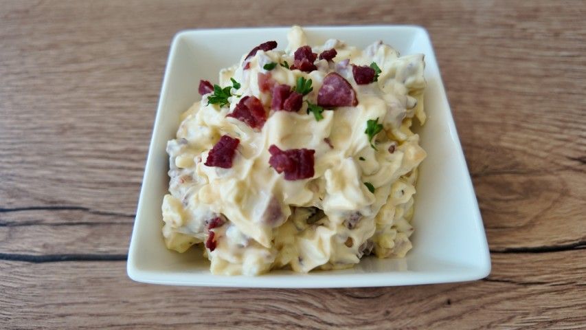 Ei-spek salade