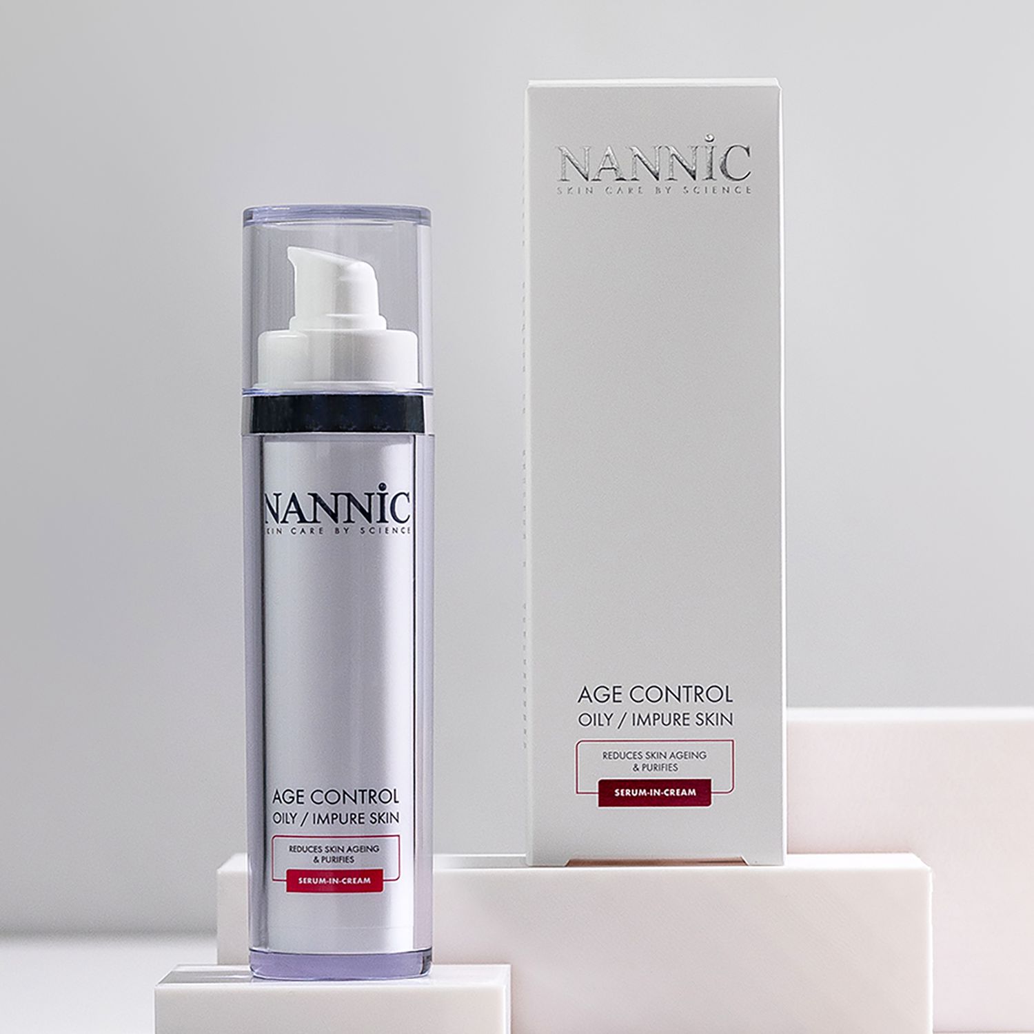 Dag-nachtcrème vette - onreine huid