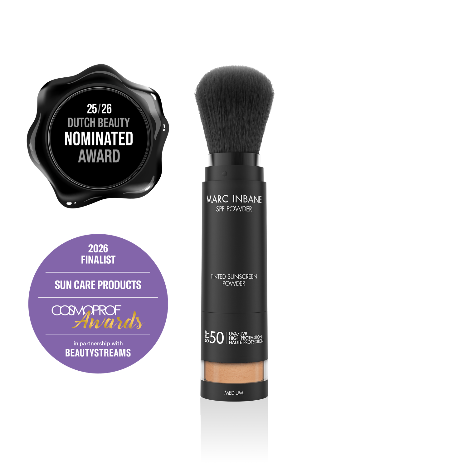 Minerale zonnebescherming poeder SPF 50