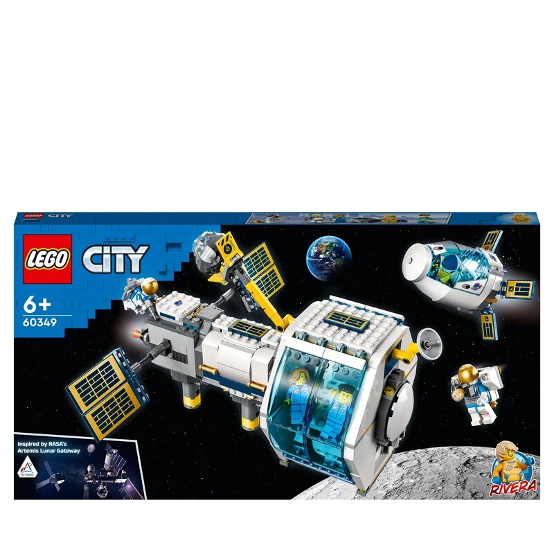 City Space Port 60349 Lunar Space Station