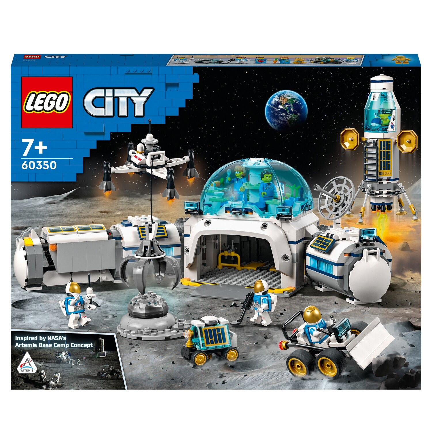 City Space Port 60350 Lunar Research Base