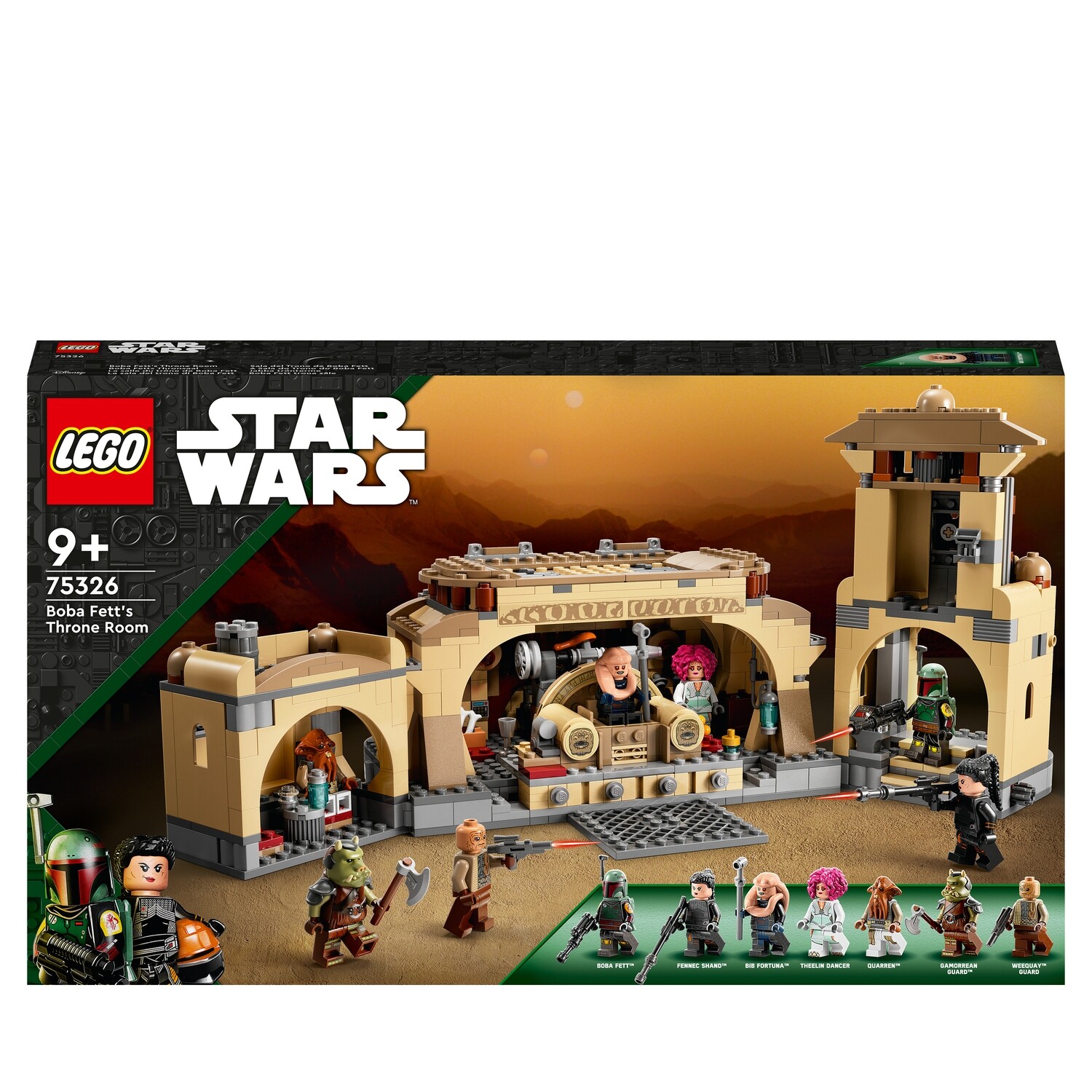 Lego 75326 Boba Fett&#39;s Throne Room