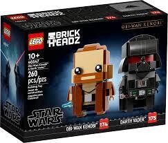 Brickheadz 40547 Obi-Wan Kenobi &amp; Darth Vader