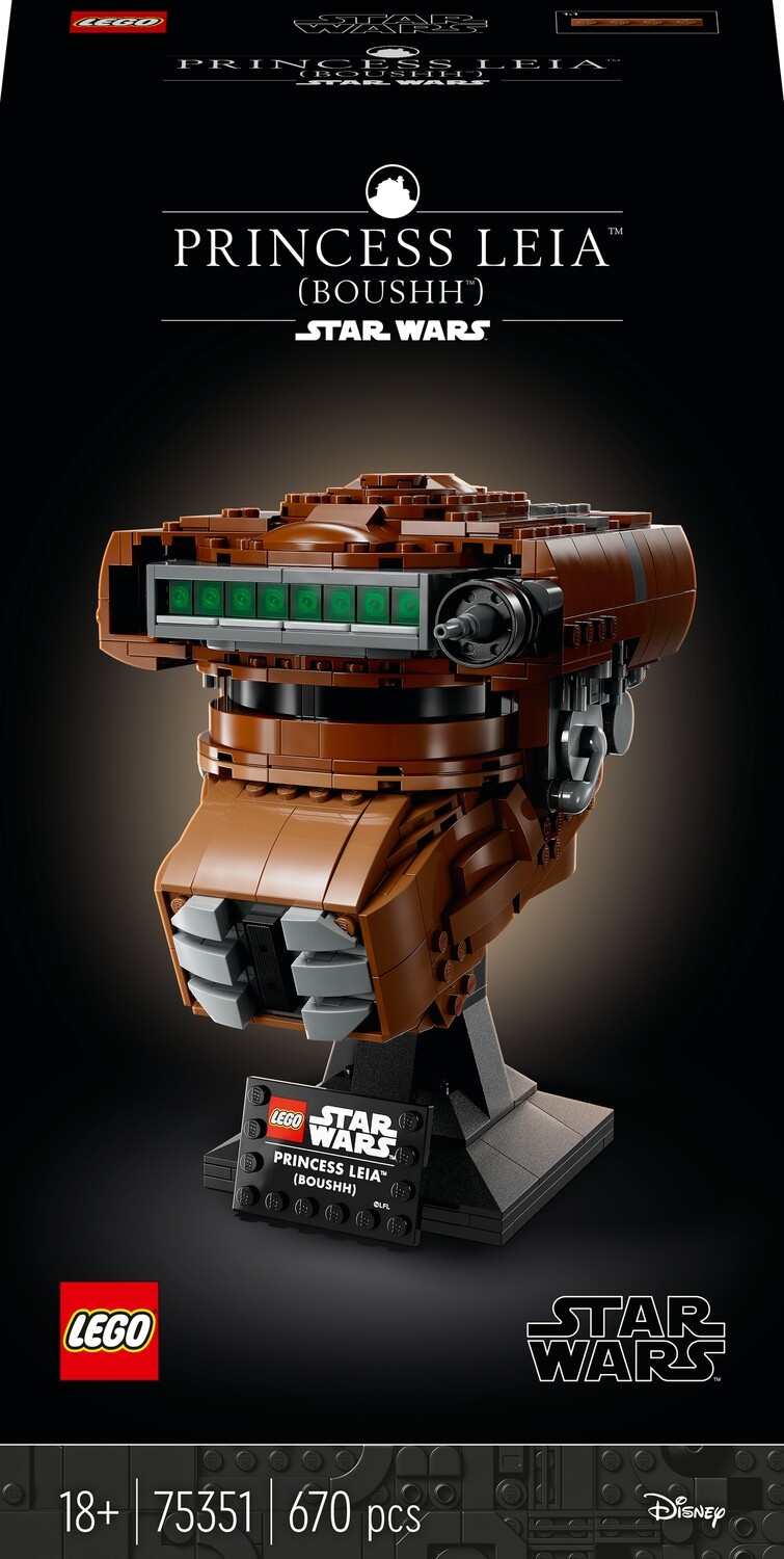 Lego 75351 Prinses Leia (Boushh) helm