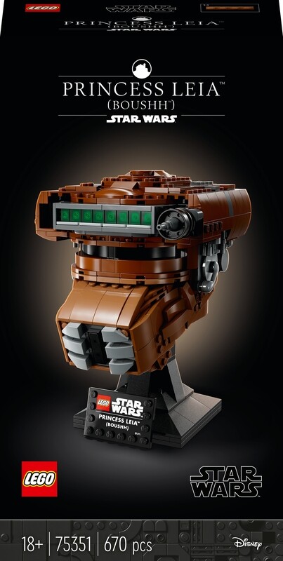 Lego 75351 Prinses Leia (Boushh) helm