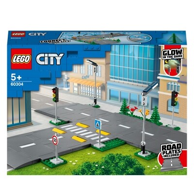 Lego City 60304 Road plates