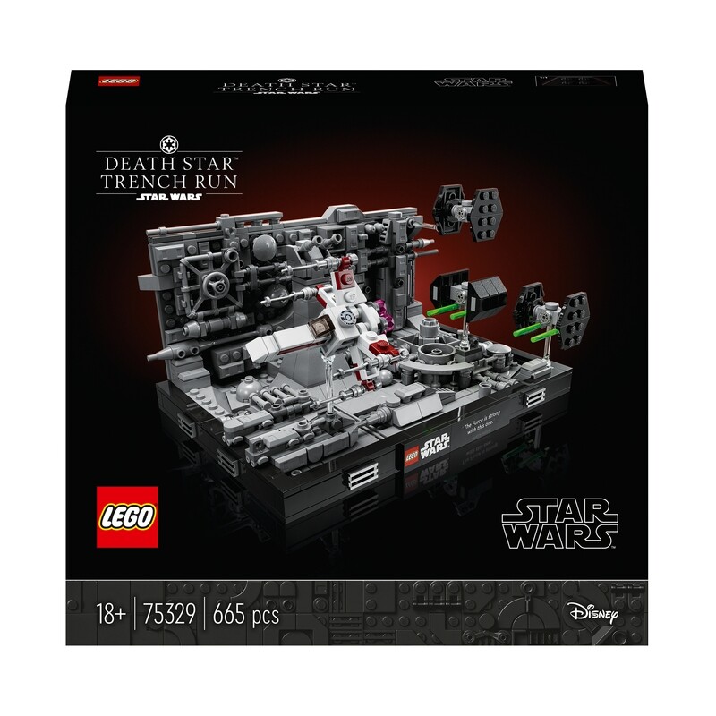 Lego 75329 Death Star Trench Run Diorama