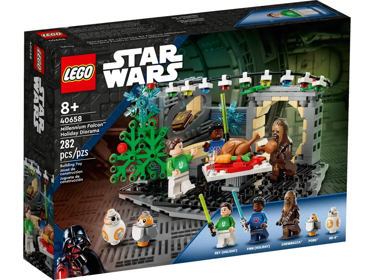 Star wars 40658 Millennium Falcon Holiday Diorama