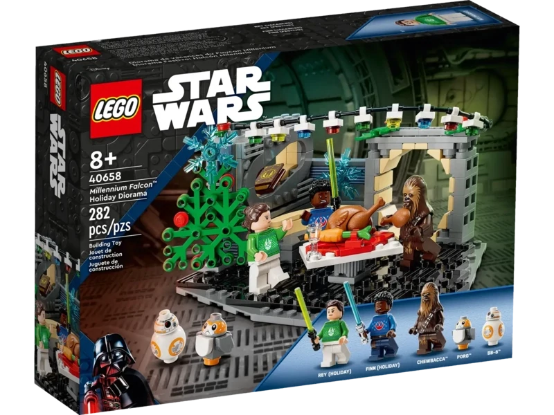 Star wars 40658 Millennium Falcon Holiday Diorama