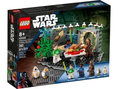Star wars 40658 Millennium Falcon Holiday Diorama