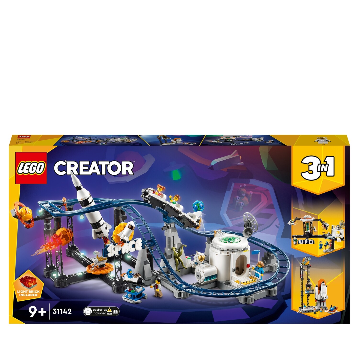 Creator 31142 Creator 3 in 1 Space Roller Coaster
