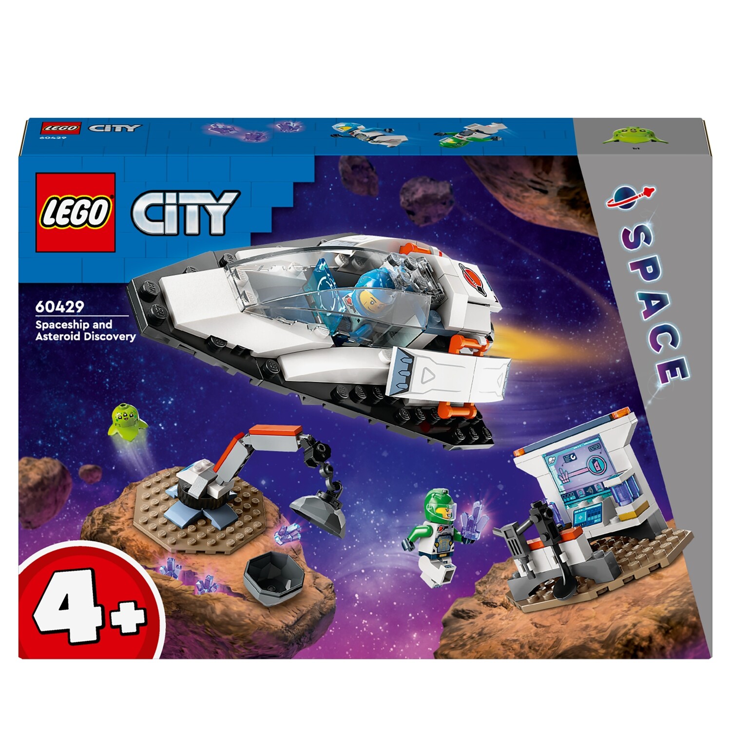 LEGO 60429  City Spaceship and Asteroid Discovery