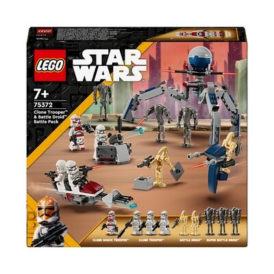 Star Wars 75372  Clone Trooper &amp; Battle Droid Battle Pack