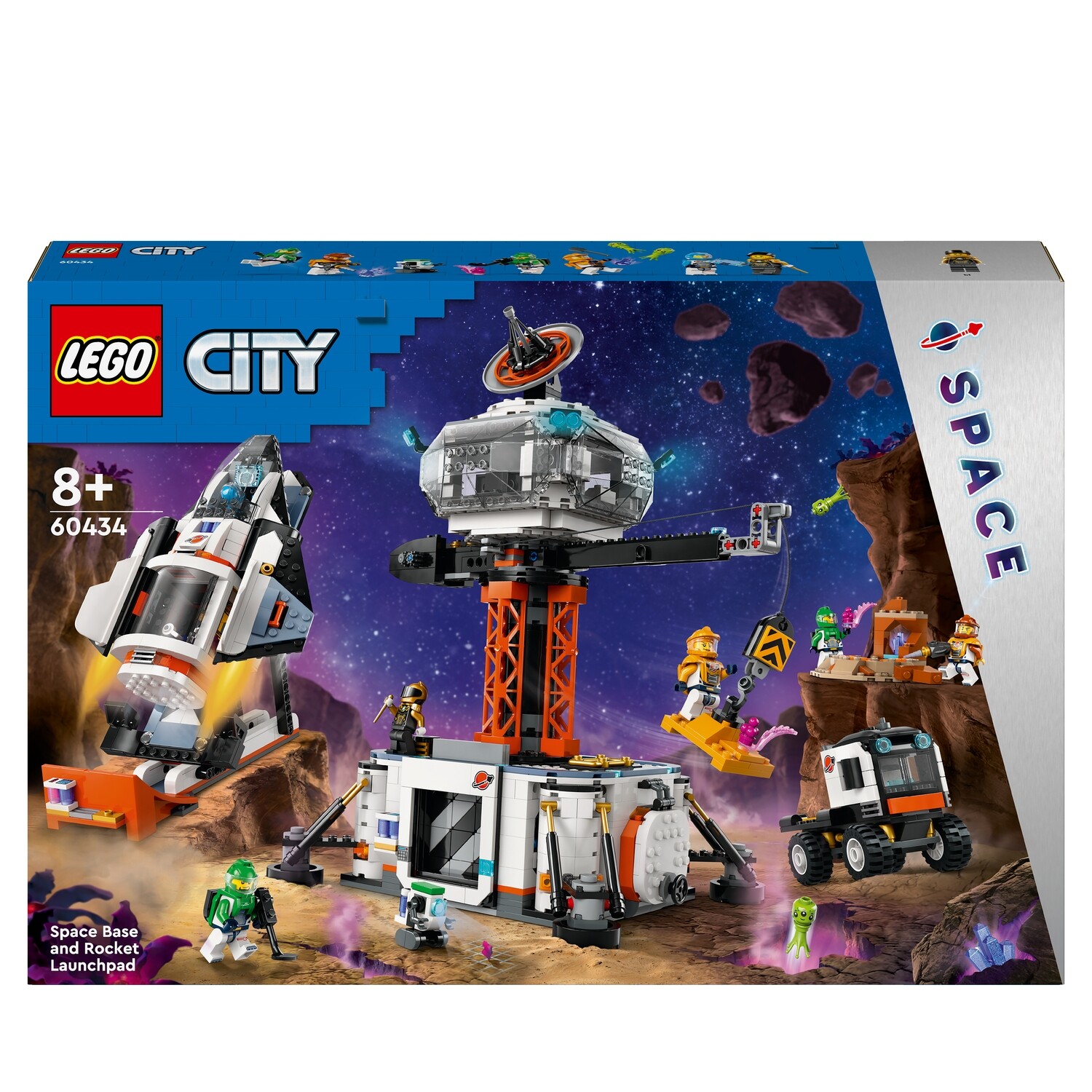 LEGO 60434 City Space Base and Rocket Launchpad