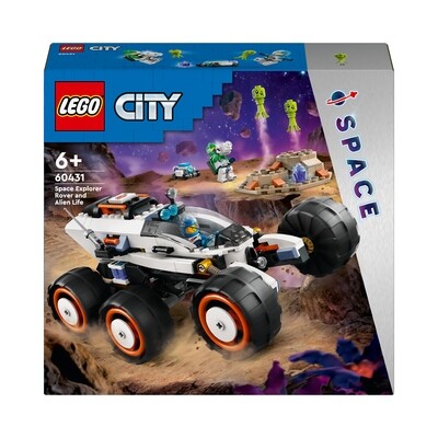 LEGO 60431 City Space Explorer Rover and Alien Life