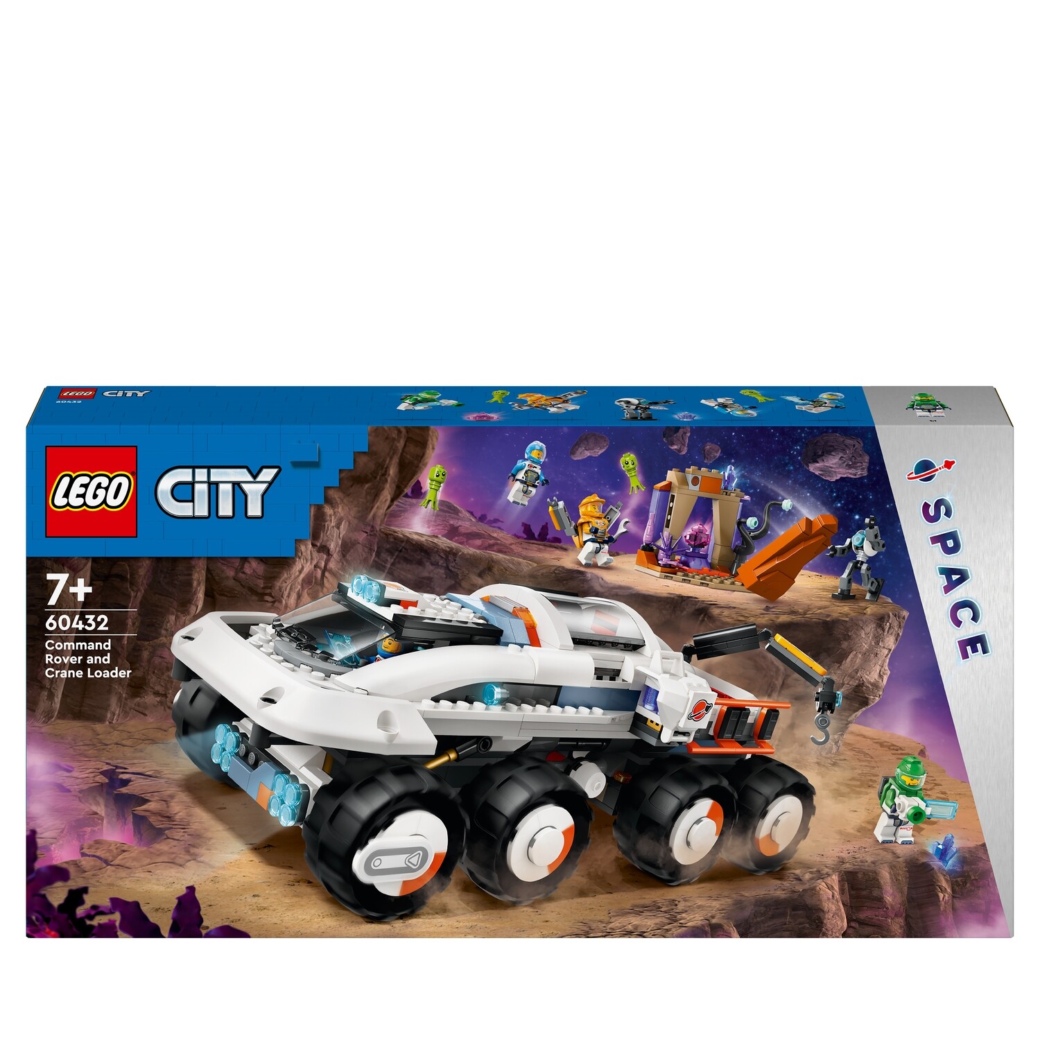 Lego 60432 City Space Command Rover and Crane Loader