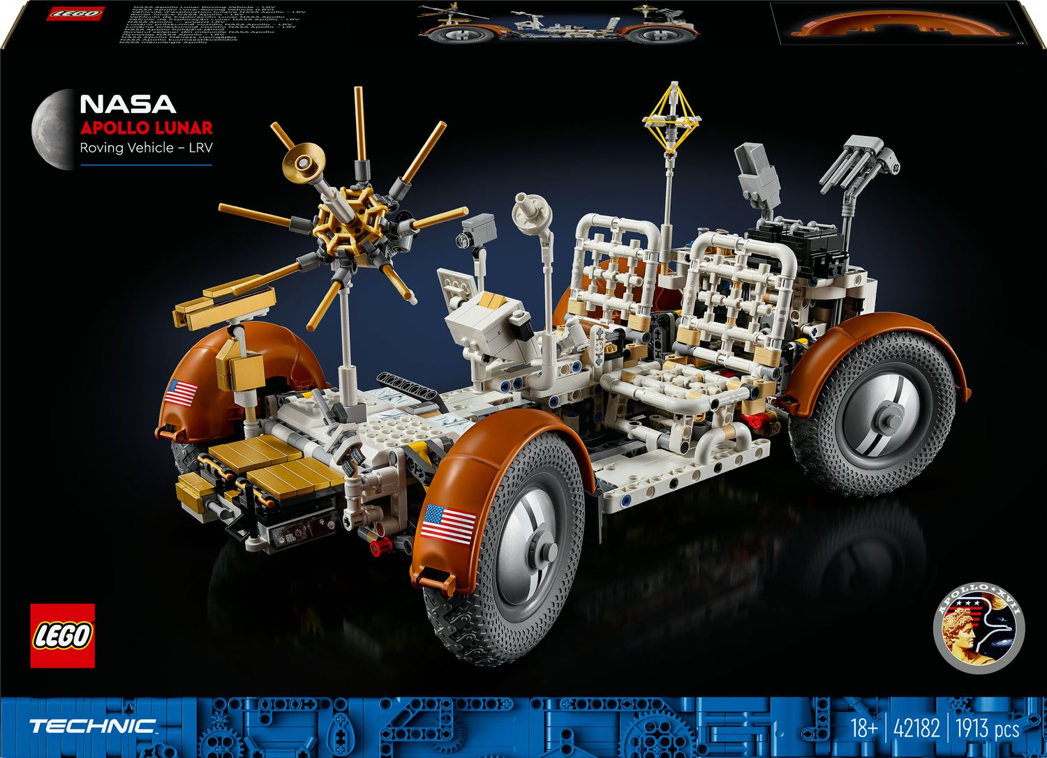 Technic 42182 NASA Apollo Lunar Roving Vehicle