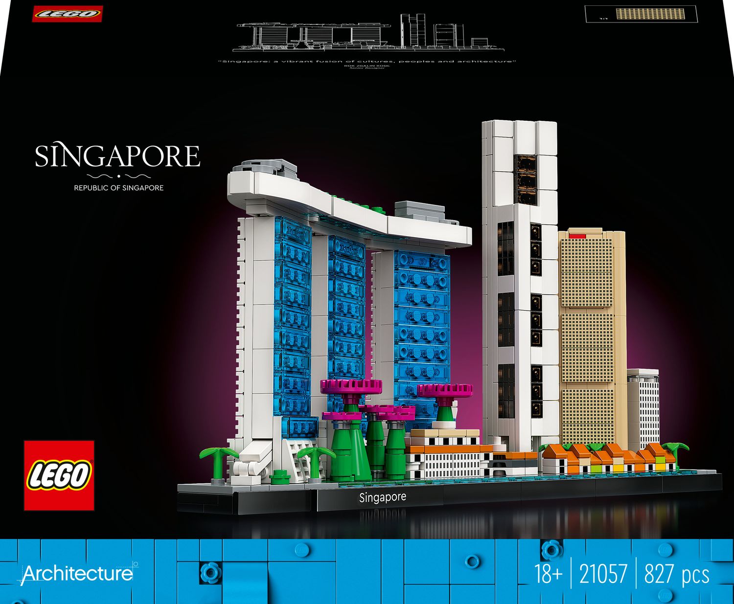 Lego Architecture Singapore