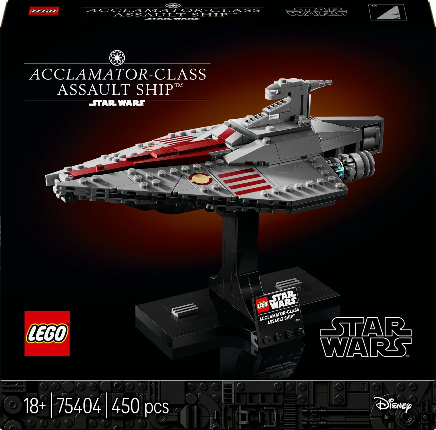 Lego Star Wars 75404 Acclamator - Class Assault Ship