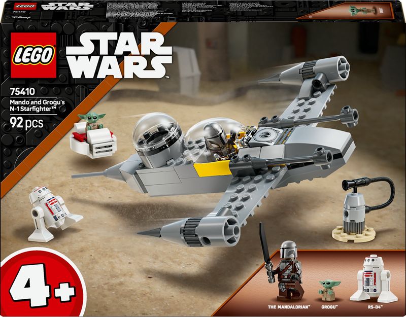 Lego Star Wars 75410 Mando and Grogu’s N-1 Starfighter