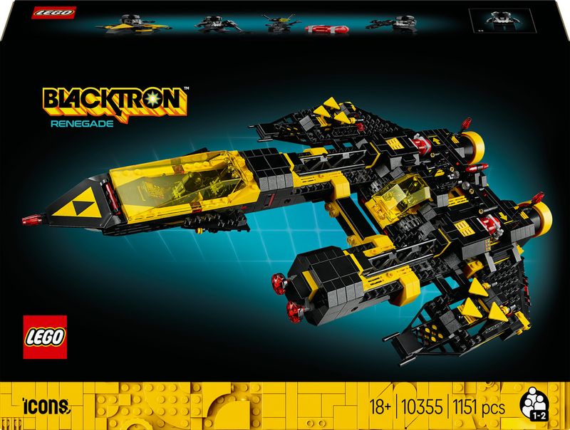 Space Blacktron I 10355 Blacktron Renegade