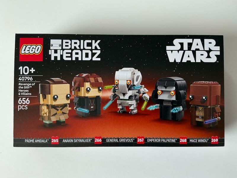 Lego 40796 Revenge of the Sith Heroes and Villains