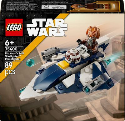 Star Wars 75400 Plo Koon’s Jedi Starfighter Microfighter
