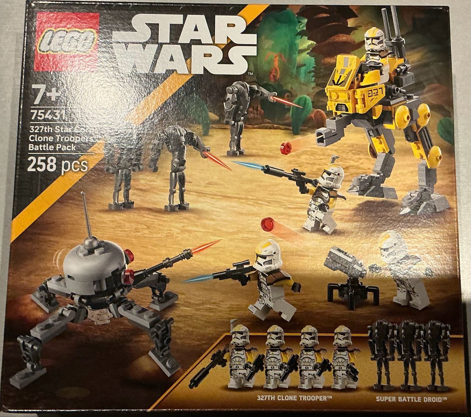 Star Wars 75431 327th Star Corps Clone Troopers Battle Pack