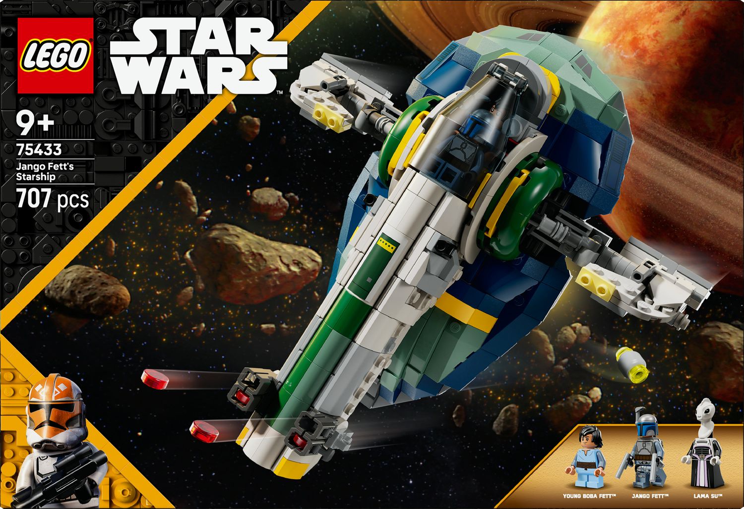 Star Wars 75433 Jango Fett&#39;s Starship: