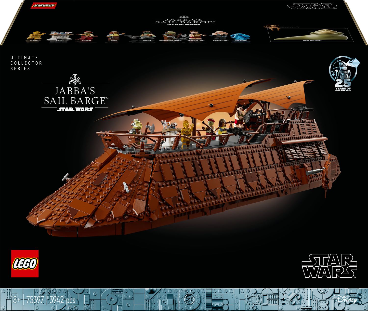 Star Wars UCS 75397 Jabba&#39;s Sail Barge