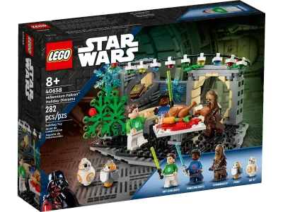 Star wars 40658 Millennium Falcon Holiday Diorama