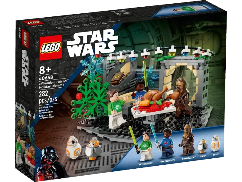 Star wars 40658 Millennium Falcon Holiday Diorama
