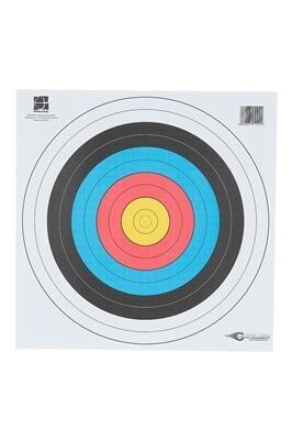 Target Faces World Archery 40cm Standard Centre 10-Rings