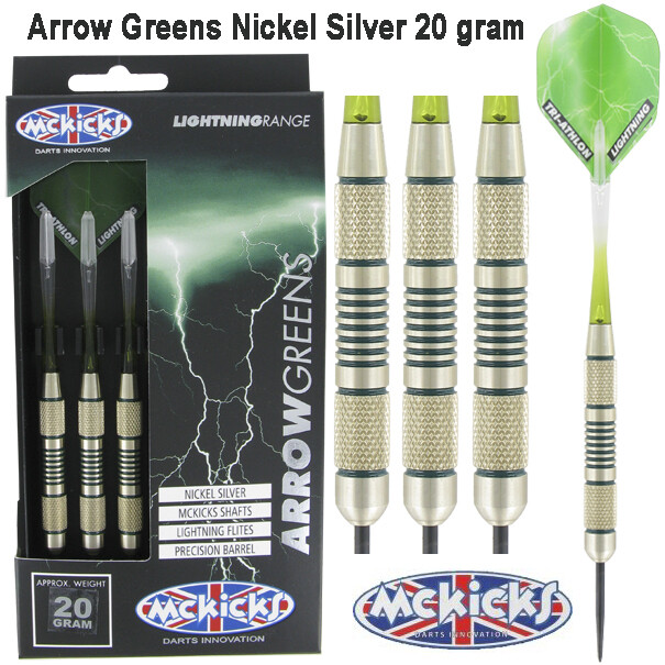 McKicks Arrow Greens Silver 20