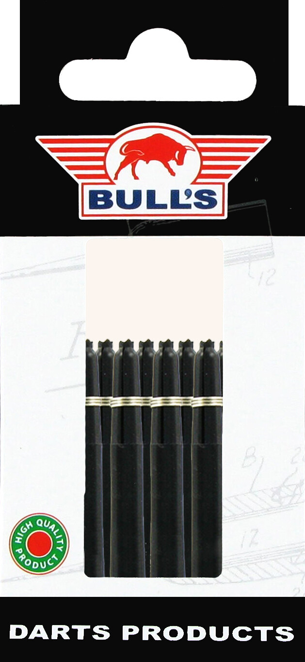 Bull's Nylon The Original + ring In Between Black 5-pack