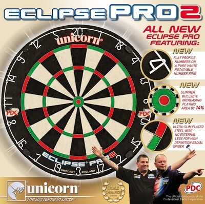 Unicorn Eclipse Pro2 Dartboard