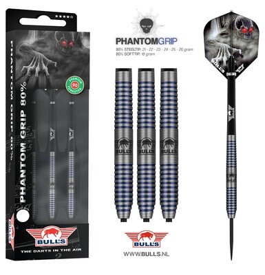 Bull&#39;s Phantom Grip 80% 26 gr