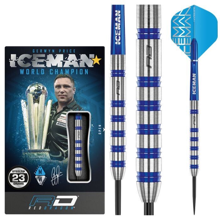 GERWYN PRICE ICEMAN CHALLENGER: 23 GRAM
80% TUNGSTEN ALLOY