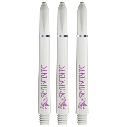 RED DRAGON SNAKEBITE SIGNATURE WHITE - DART SHAFTS