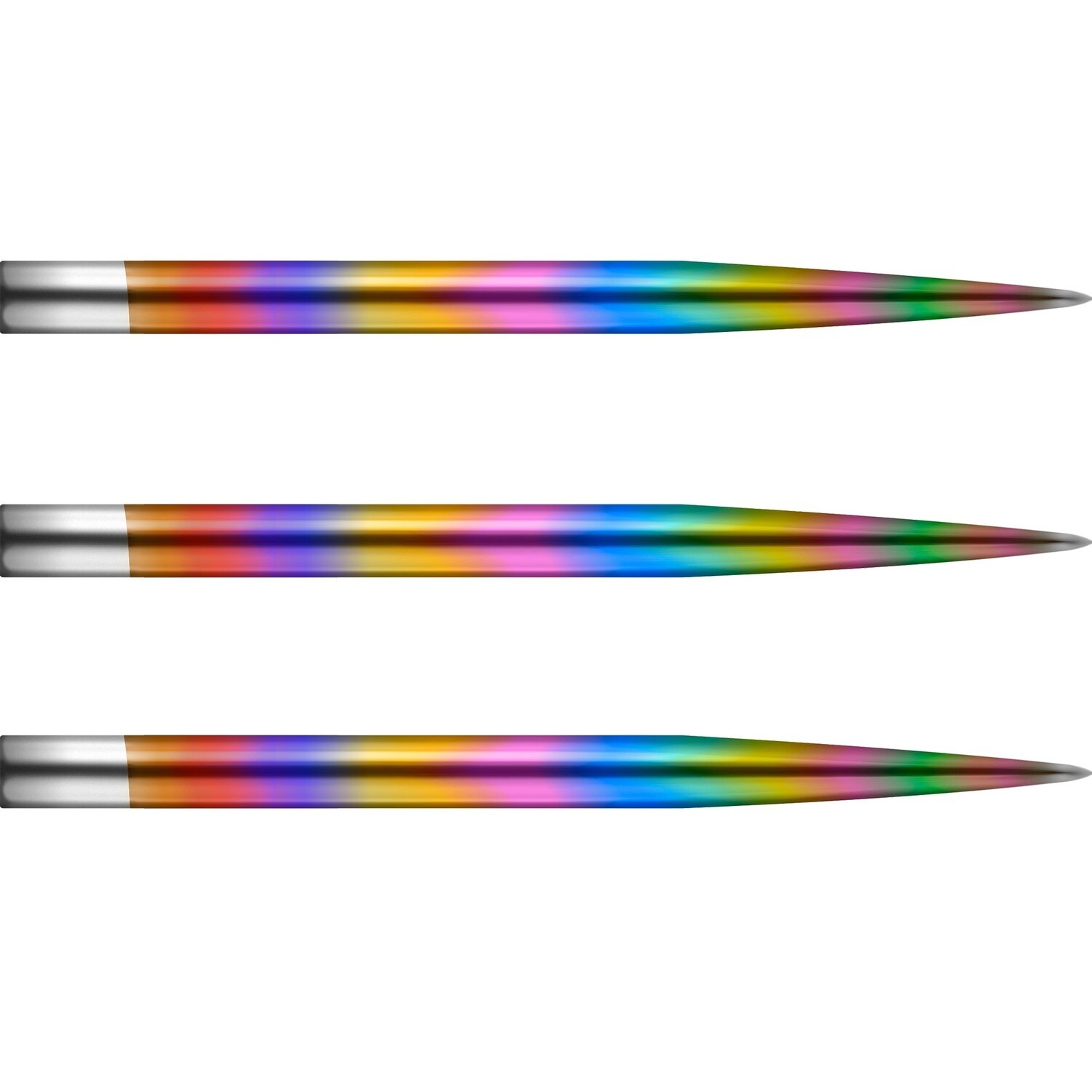 Mission Glide Dartpoints Rainbow Smooth 32mm