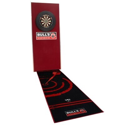 BULL'S Carpet Mat "140" Red No Oche