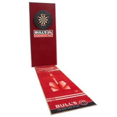 BULL'S Carpet-Mat "180" red No Oche