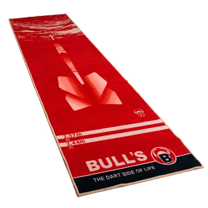 BULL'S Carpet-Mat "180" red No Oche