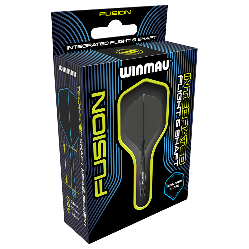 Fusion - Integrated Flight & Shaft Black In Between