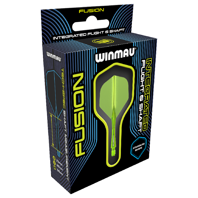 Fusion - Integrated Flight &amp; Shaft Yellow In Between