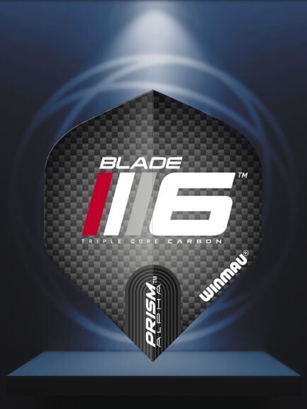 Prism Alpha Extra Thick Blade 6 Red Black