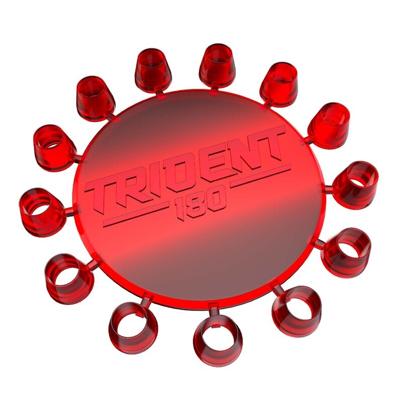 Red trident 180 White