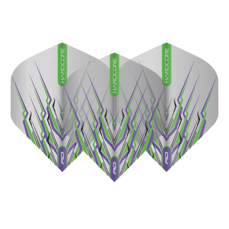 Peter Wright Tomahawk Purper Green flight