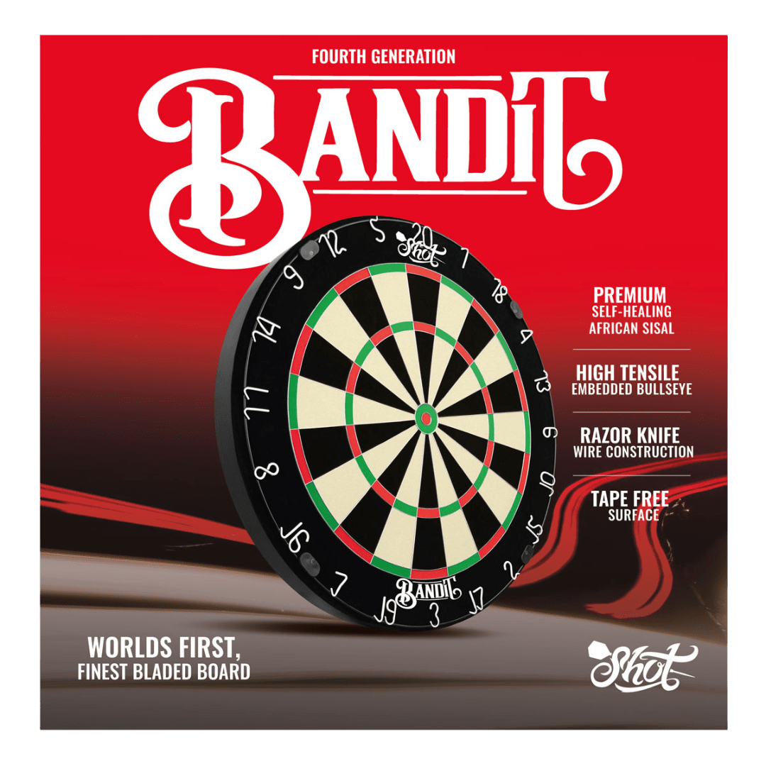 Shot Bandit Professional Dartboard
