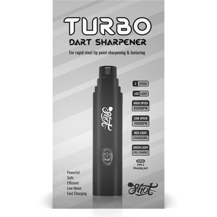 Shot Turbo Dart Sharpener